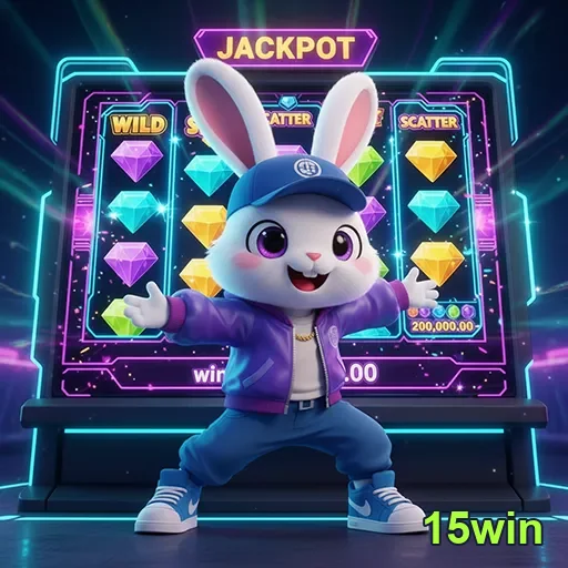Tela exibindo variedade de jogos de casino e jogos ao vivo na 15win